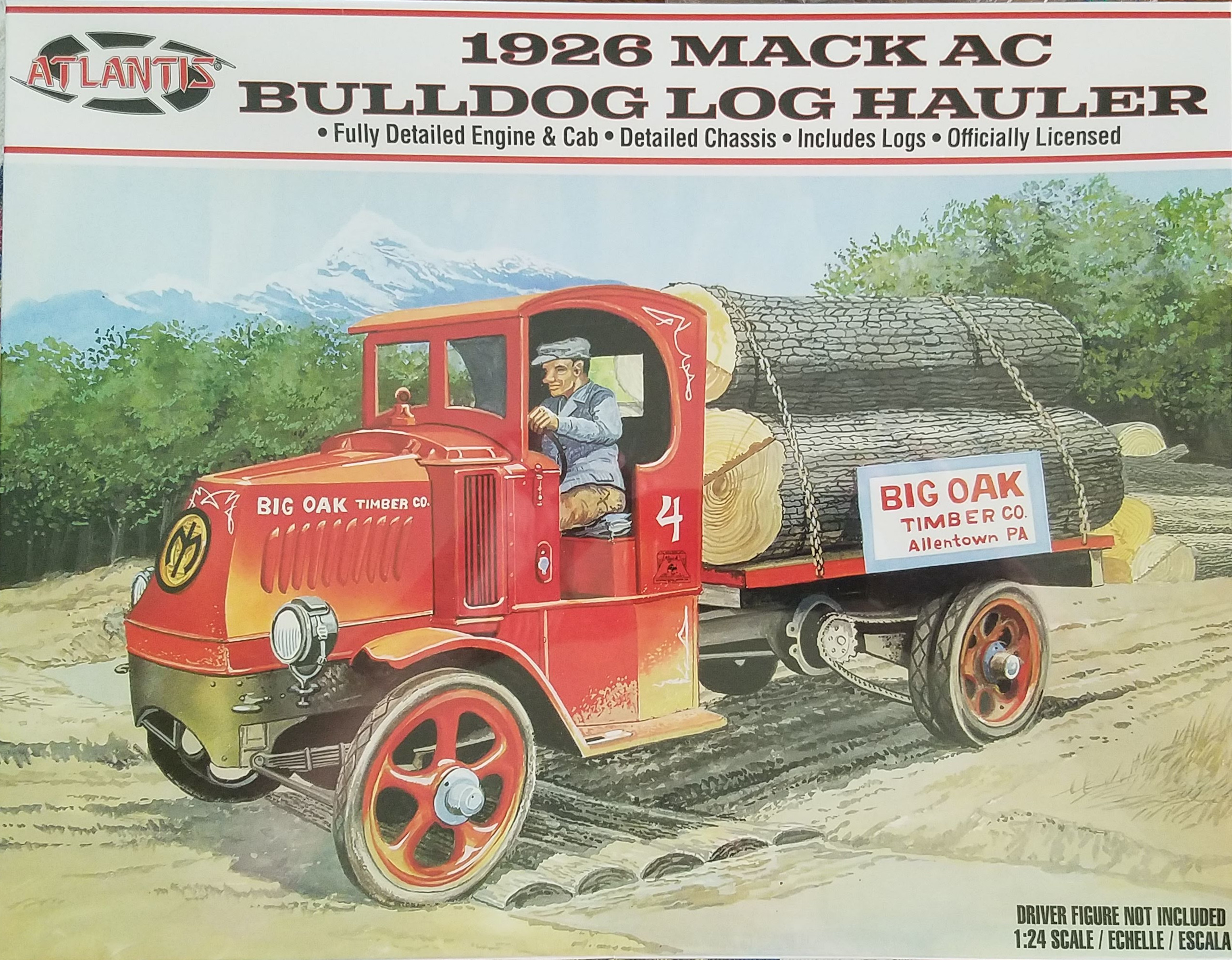 1926 Mack Truck Bulldog Box Art (Atlantis)