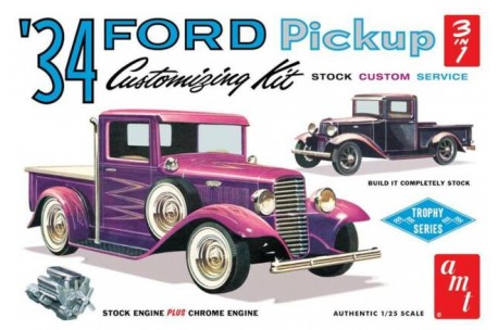 1934 Ford Pickup Box Art (AMT)
