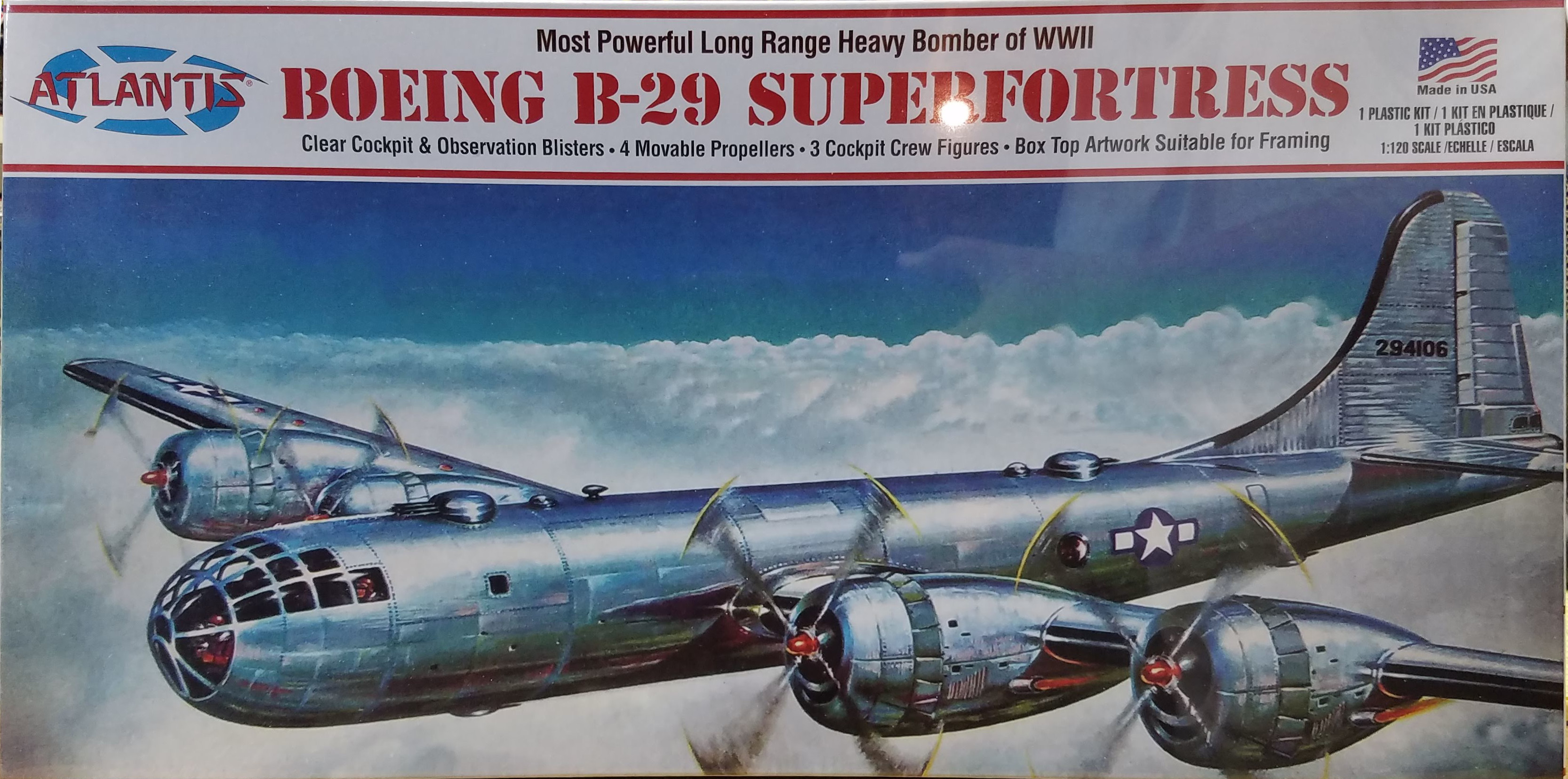 B-29 Superfortress Box Art (Atlantis)