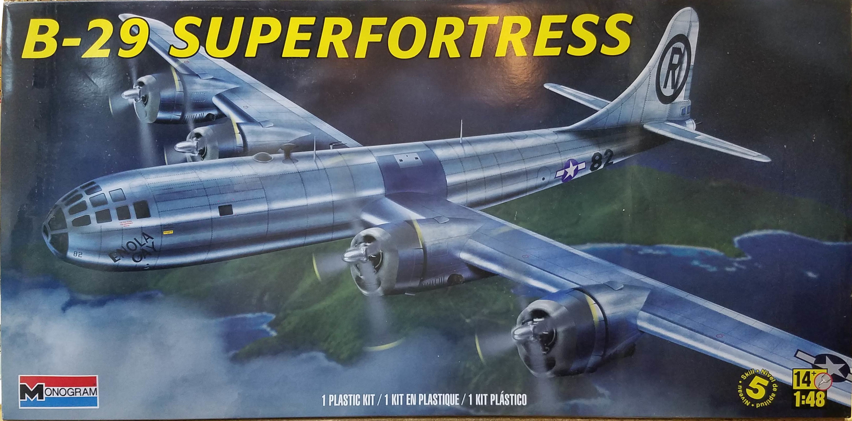 B-29 Superfortress Box Art (Monogram)