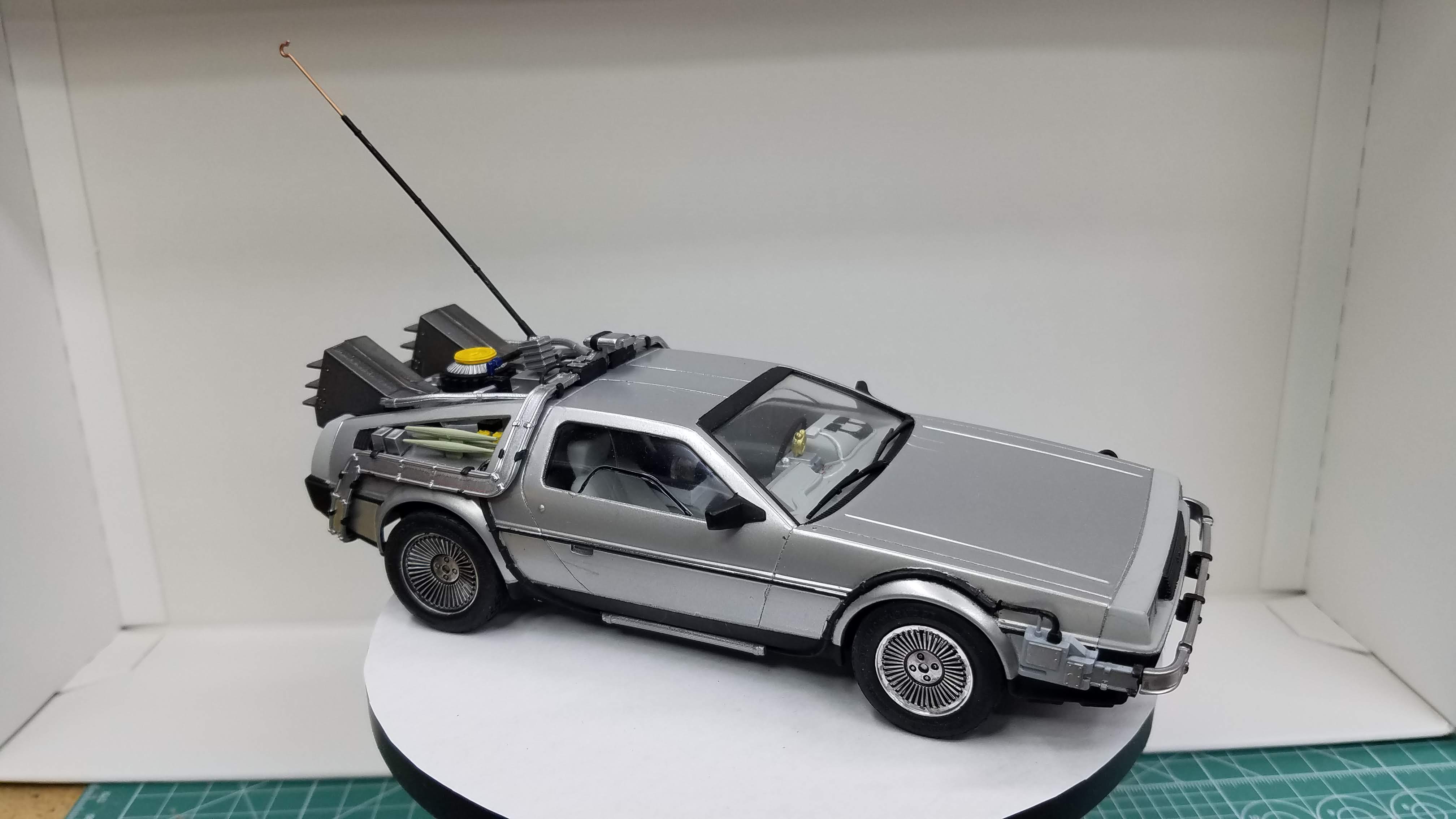Back to the Future DeLorean from the first film