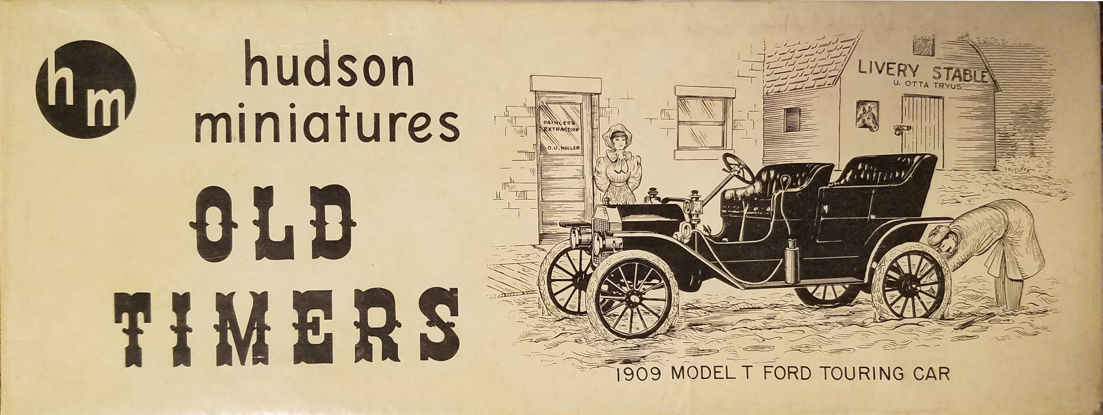 1909 Model 'T' Touring Car Wood (Hudson Miniatures)