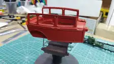The body was painted with Fire Red