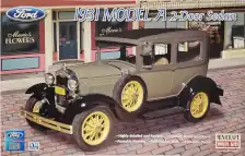 1931 Model 'A' 2-Door Sedan Minicraft Box Art
