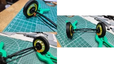 Front wheel assembly complete