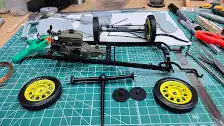 Starting to work on front and rear suspension