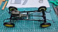 Top view of completed chassis