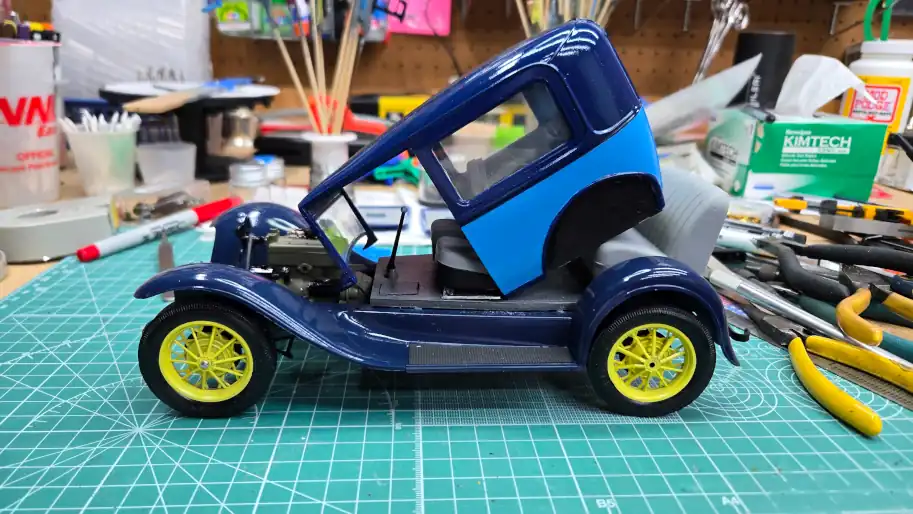 Body setting lop-sided on the frame