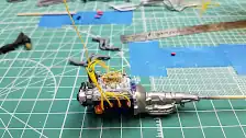 Spark plug wires are installed