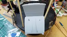 Floor pan is painted
