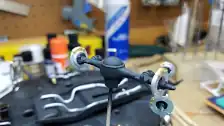 Mounted the disc brakes and rotors