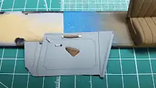 Interior door panels are detailed