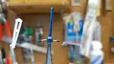 Steering column is painted