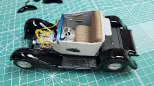 Test fitting the interior tub to the frame