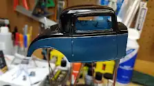 Repaired painting disaster
