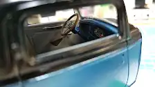 Interior is installed in the body