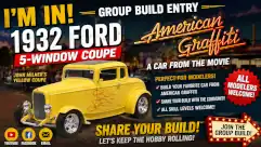 American Graffiti Group build announcement