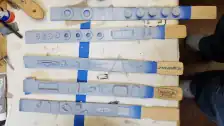Parts being prep'ed for primer