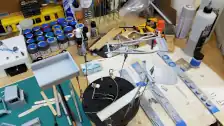 Parts being prep'ed for primer
