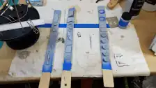 Parts being prep'ed for primer
