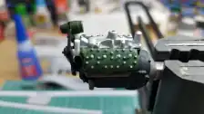 Adding radiator hose couplings to the engine