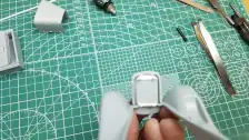 Fitting the scratch built radiator