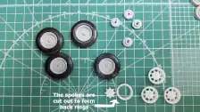 Using the solid steel wheels