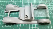 Test fitting interior floor and seat