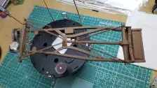 First coat of rust applied
