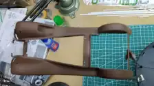 First coat of rust applied