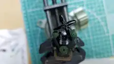 Engine cooling fan installed