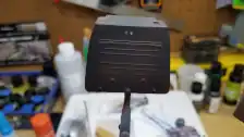 Bottom of floor pan painted