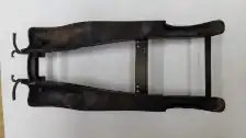 Sanding fenders to show rust