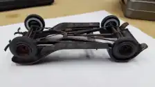Frame installed in the chassis