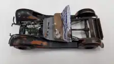 Engine and interior mounted on chassis/frame
