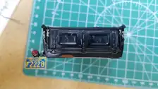 License plate holder and PA license plate added