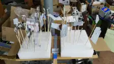 All parts, except the body, are primed