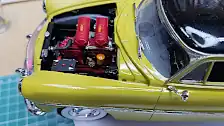 Completed build - Engine from the left side