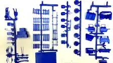 All the parts in the box
