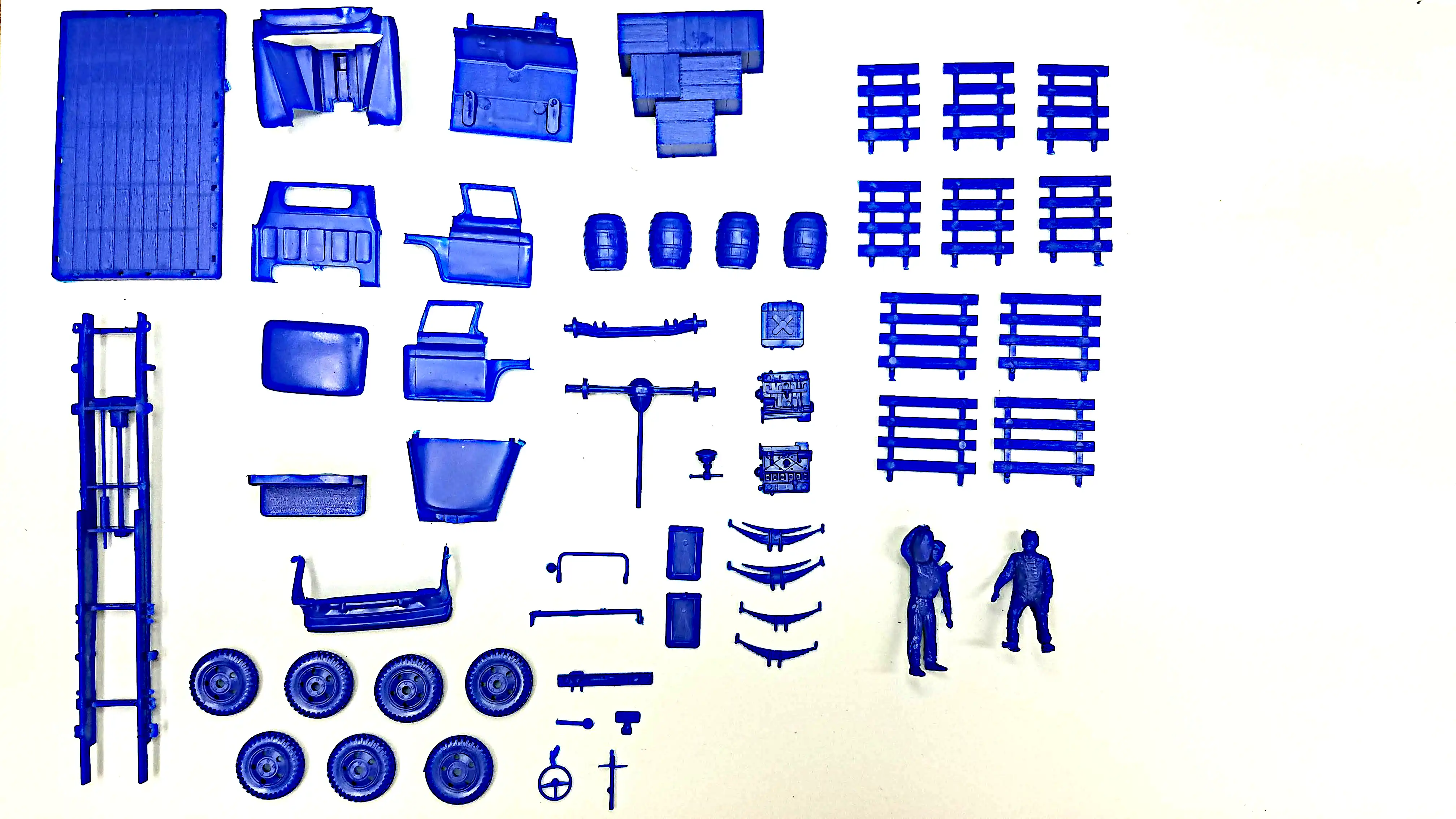 All parts are off the sprues