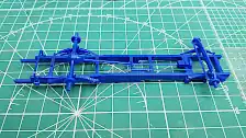 Most parts that are part of the frame are glued up and ready for primer