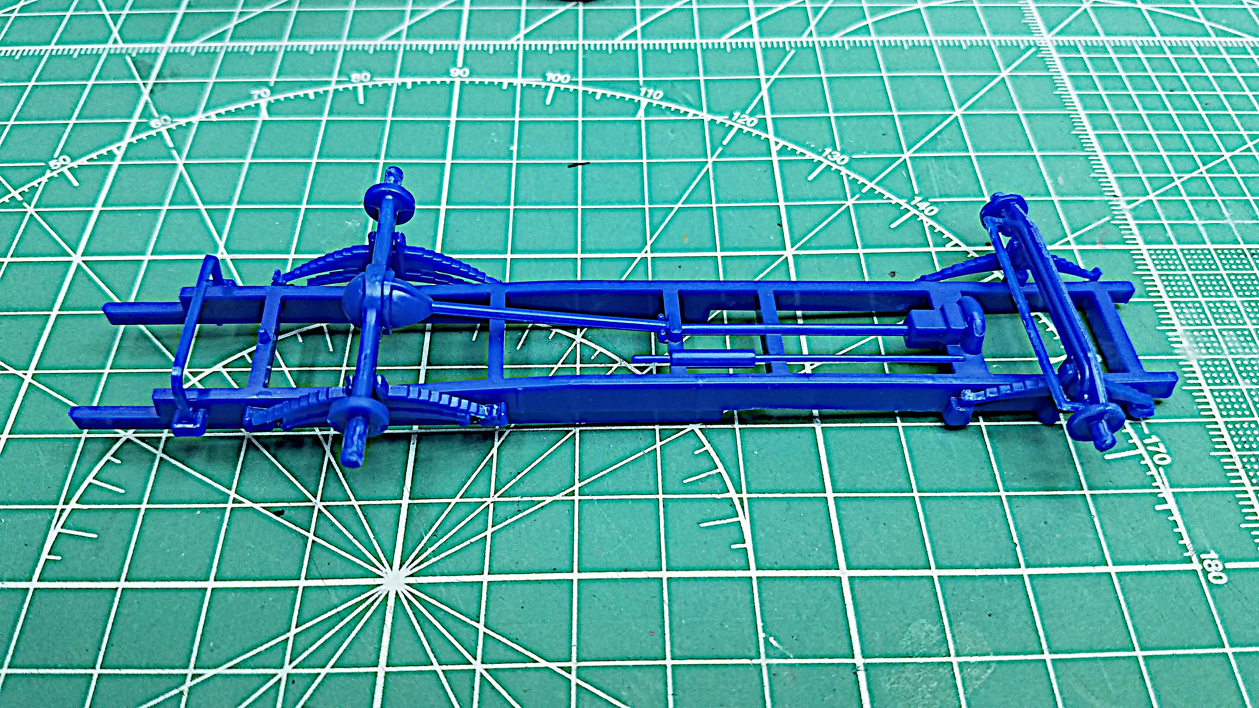 Most parts that are part of the frame are glued up and ready for primer