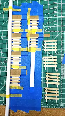 Jigs for the mid sized and small stakes with wide stakes complete