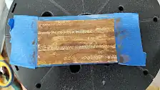 Painting of truck bed is almost finished