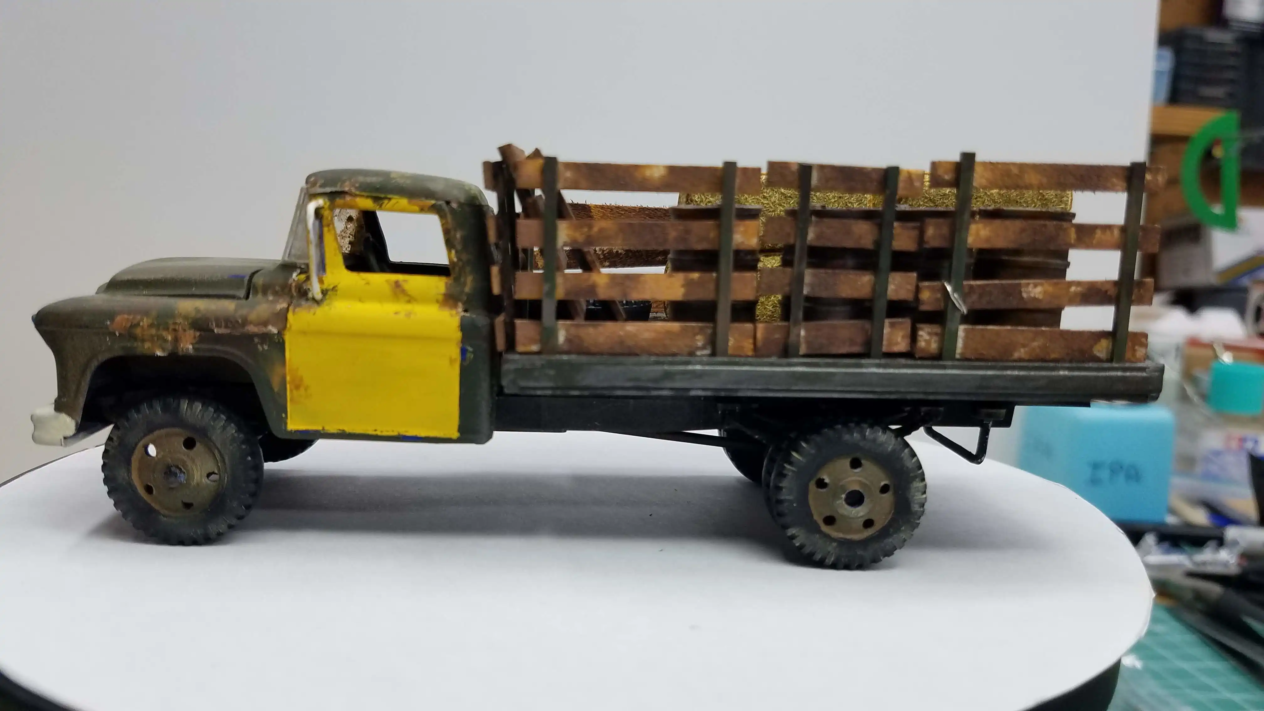 Finished truck driver side