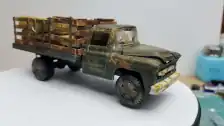 Finished truck from front right corner