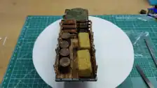 Finished truck to show cargo on the bed