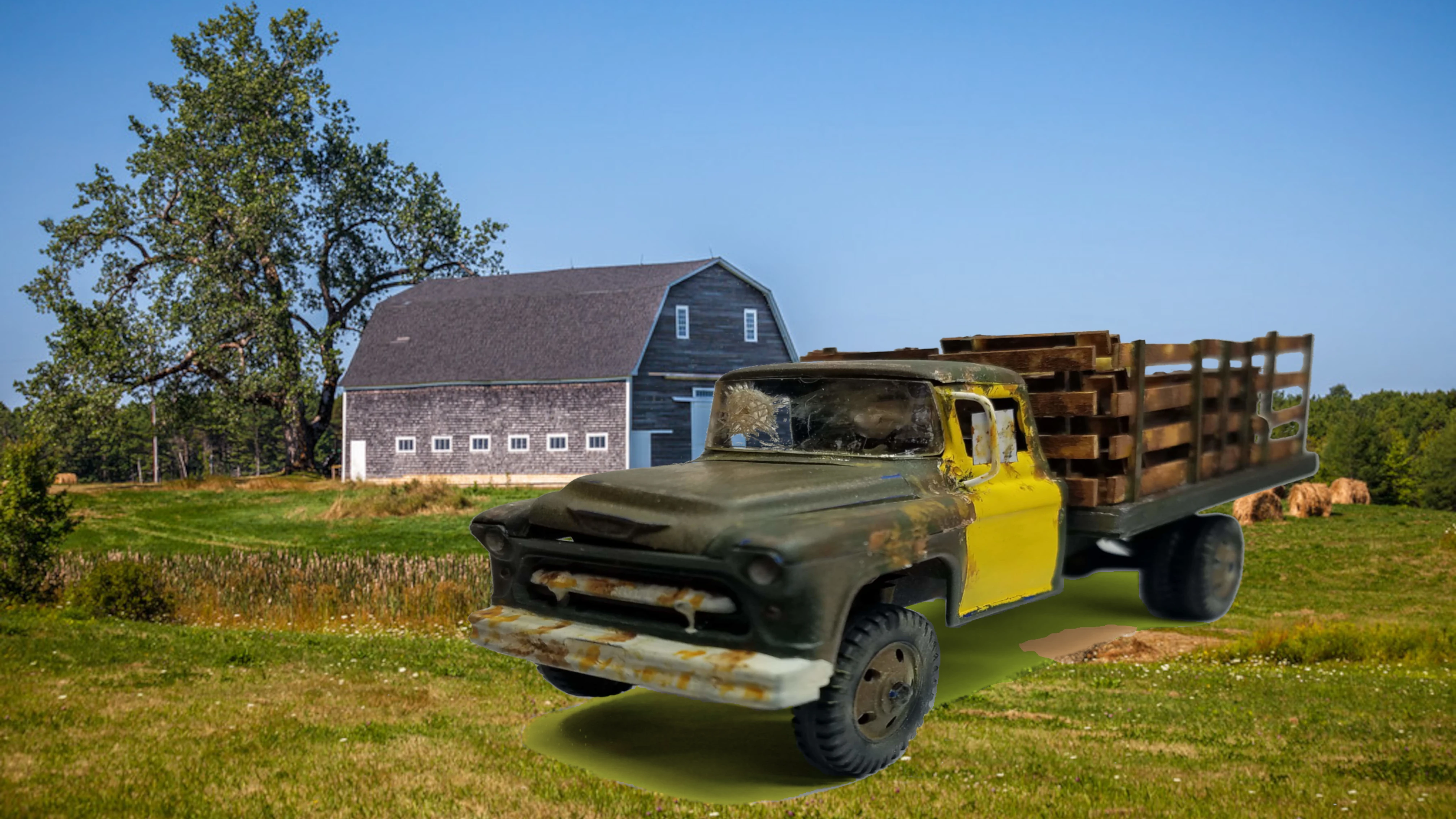 1955 Chevy 2-Ton Stake Body