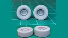MCV 3D Printed Tires and Wheels