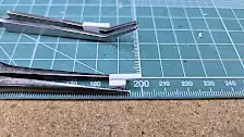 Experimenting with flip nose hinges